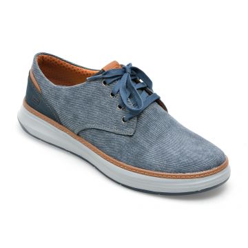 Pantofi SKECHERS bleumarin, MORENO, din material textil