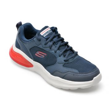 Pantofi sport SKECHERS bleumarin, AIR CUSHIONING, din material textil