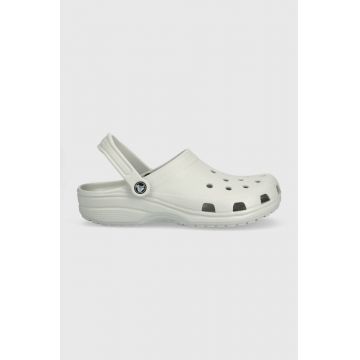 Crocs papuci Classic culoarea gri 10001