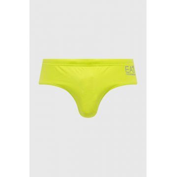 EA7 Emporio Armani costum de baie culoarea verde