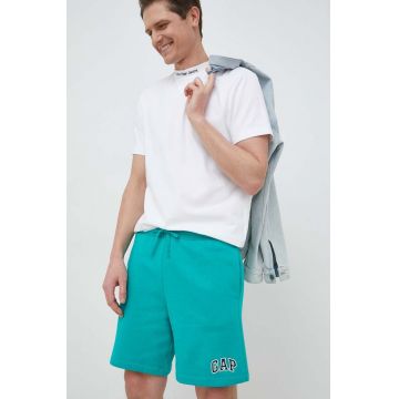 GAP pantaloni scurti barbati, culoarea verde