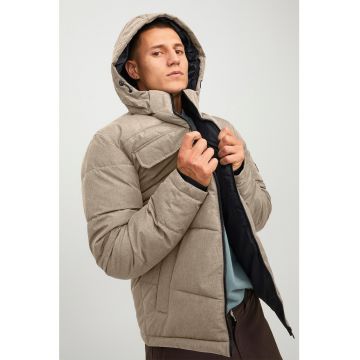 Jack & Jones - Geaca cu vatelina si gluga detasabila Brady