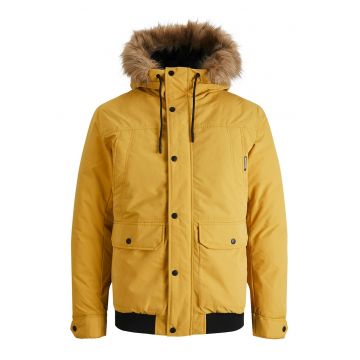 Jack & Jones - Geaca parka cu gluga si vatelina Winner