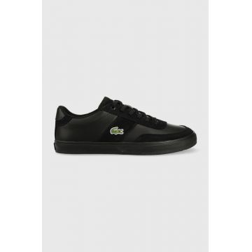 Lacoste sneakers din piele COURT-MASTER PRO culoarea negru, 44SMA0084