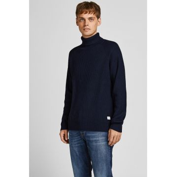 Jack & Jones - Pulover din amestec de bumbac cu aspect striat