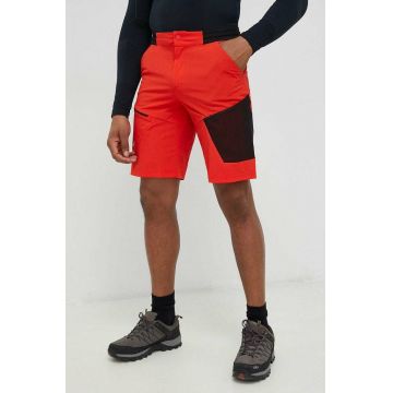 Salewa pantaloni scurți outdoor Pedroc 3 culoarea rosu