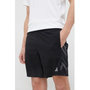 adidas Performance pantaloni scurți de alergare Own the Run Seasonal culoarea negru