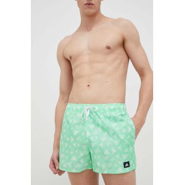 adidas Performance pantaloni scurti de baie culoarea verde