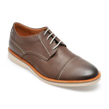 Pantofi CLARKS maro, ATTICUS LT CAP 0912, din piele naturala