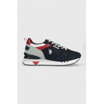 U.S. Polo Assn. sneakers BUZZY culoarea albastru marin, BUZZY001M