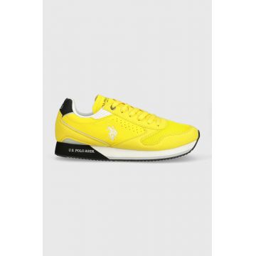 U.S. Polo Assn. sneakers NOBIL culoarea galben