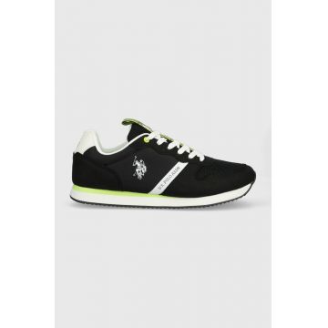 U.S. Polo Assn. sneakers NOBIL culoarea negru, NOBIL009M