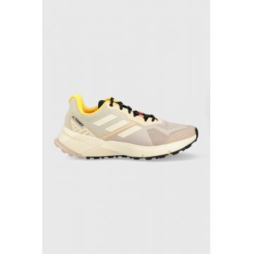 adidas TERREX pantofi Soulstride barbati, culoarea bej HR1181-WHT/SOGOLD