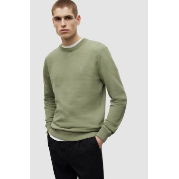 AllSaints pulover barbati, culoarea verde, light