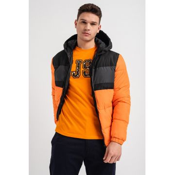 Jack & Jones - Geaca cu vatelina si model colorblock