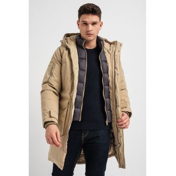 Jack & Jones - Geaca parka cu gluga si finisaj impermeabil la apa