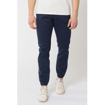 Pantaloni conici din amestec de bumbac organic