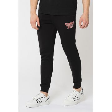 Pantaloni sport slim fit cu talie ajustabila