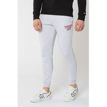 Pantaloni sport slim fit cu talie ajustabila