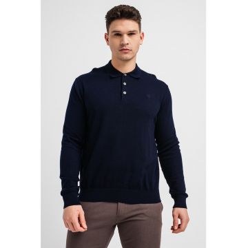 Jack & Jones - Pulover polo de bumbac organic si casmir Ray