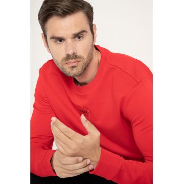 Bluza de trening din bumbac cu decolteu la baza gatului Diragol