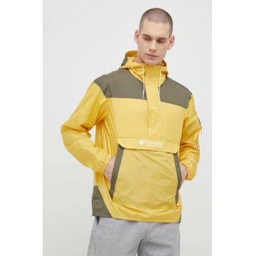 Columbia geacă barbati, culoarea galben, de tranzitie 1714291.SS23-839