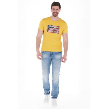 Tricou de bumbac cu imprimeu grafic