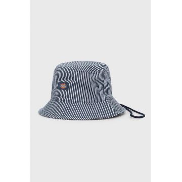 Dickies palarie din bumbac culoarea albastru marin, bumbac