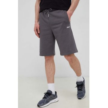 Fila pantaloni scurti barbati, culoarea gri, melanj