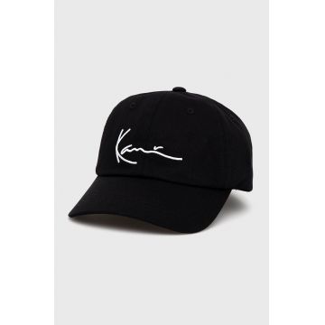 Karl Kani șapcă din bumbac culoarea negru, cu imprimeu KKMACCQ12003-black