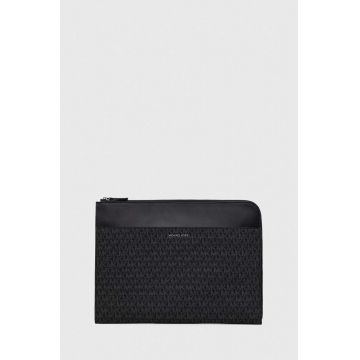 Michael Kors geanta laptop culoarea negru
