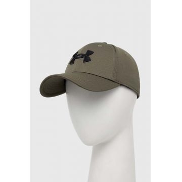 Under Armour sapca culoarea verde, cu imprimeu