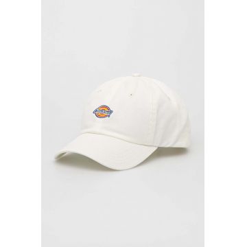 Dickies șapcă de baseball din bumbac culoarea alb, cu imprimeu DK0A4TKVC581-CLOUD