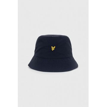 Lyle & Scott pălărie cu două fețe culoarea albastru marin