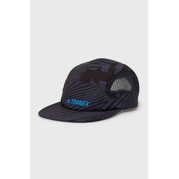 adidas Performance caciula HB6276 culoarea albastru marin, modelator