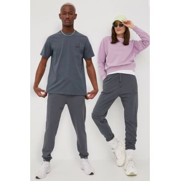 Fila pantaloni culoarea gri, cu imprimeu