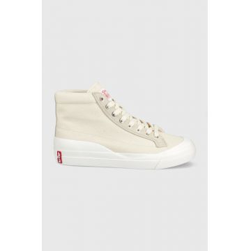 Levi's tenisi Ls1 High barbati, culoarea bej