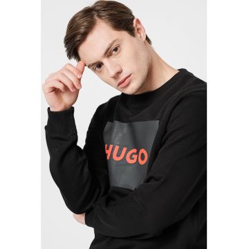 Bluza sport de bumbac cu imprimeu logo Duragol