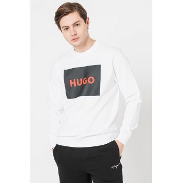 Bluza sport de bumbac cu imprimeu logo Duragol