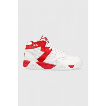 Fila sneakers din piele M-SQUAD culoarea rosu Fila sneakers din piele M-SQUAD culoarea rosu