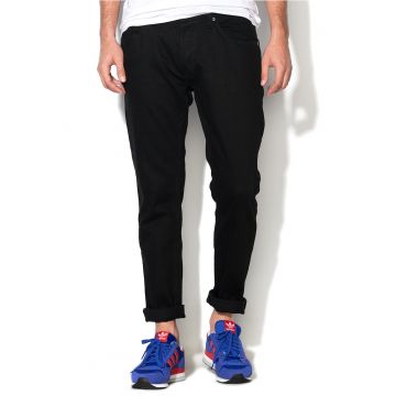 Jeansi negri slim fit Twister