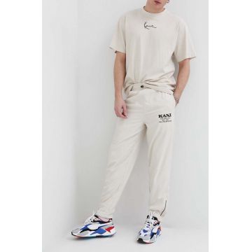 Karl Kani pantaloni barbati, culoarea bej