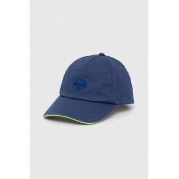 North Sails șapcă de baseball din bumbac neted