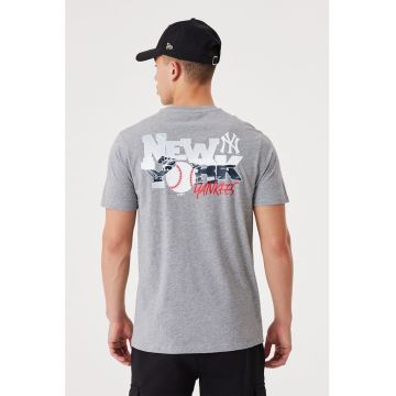 Tricou cu decolteu la baza gatului New York Yankees