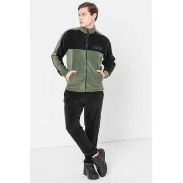 Bluza sport din fleece cu fermoar Dekle