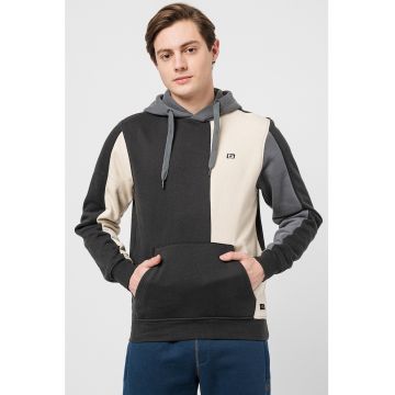 Hanorac regular fit cu model colorblock