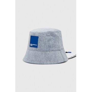 Karl Lagerfeld Jeans palarie din bumbac bumbac Karl Lagerfeld Jeans palarie din bumbac bumbac