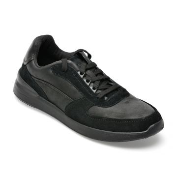 Pantofi CLARKS negri, RACELITE MOVE 0912, din piele naturala