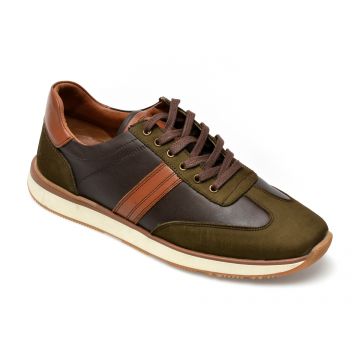 Pantofi GRYXX maro, AVC3007, din piele naturala