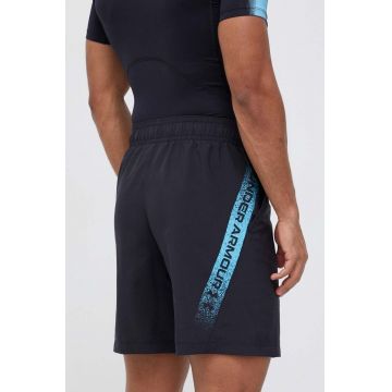 Under Armour pantaloni scurți de antrenament barbati, culoarea negru
